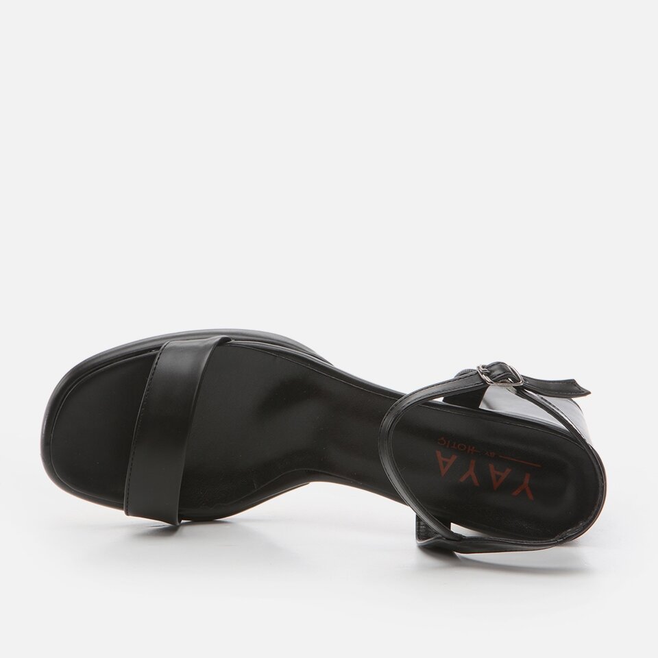 Black Yaya Women's High Heel Sandal