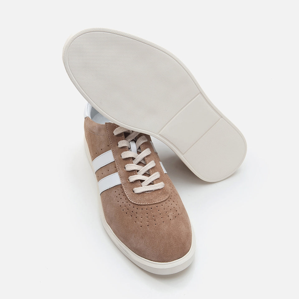 Genuine Leather Brown Men's Casual Shoes