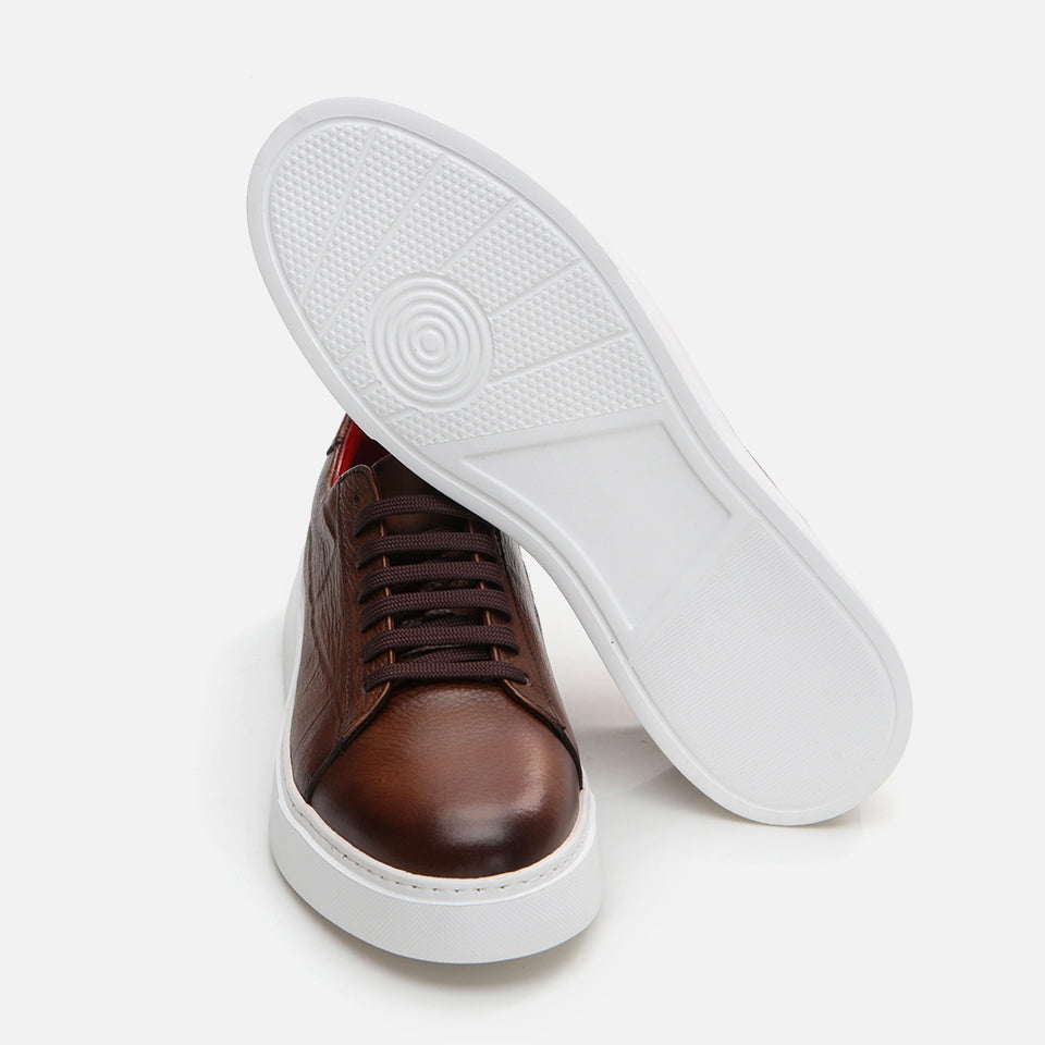 Best Genuine Leather Brown Men's Casual Shoes