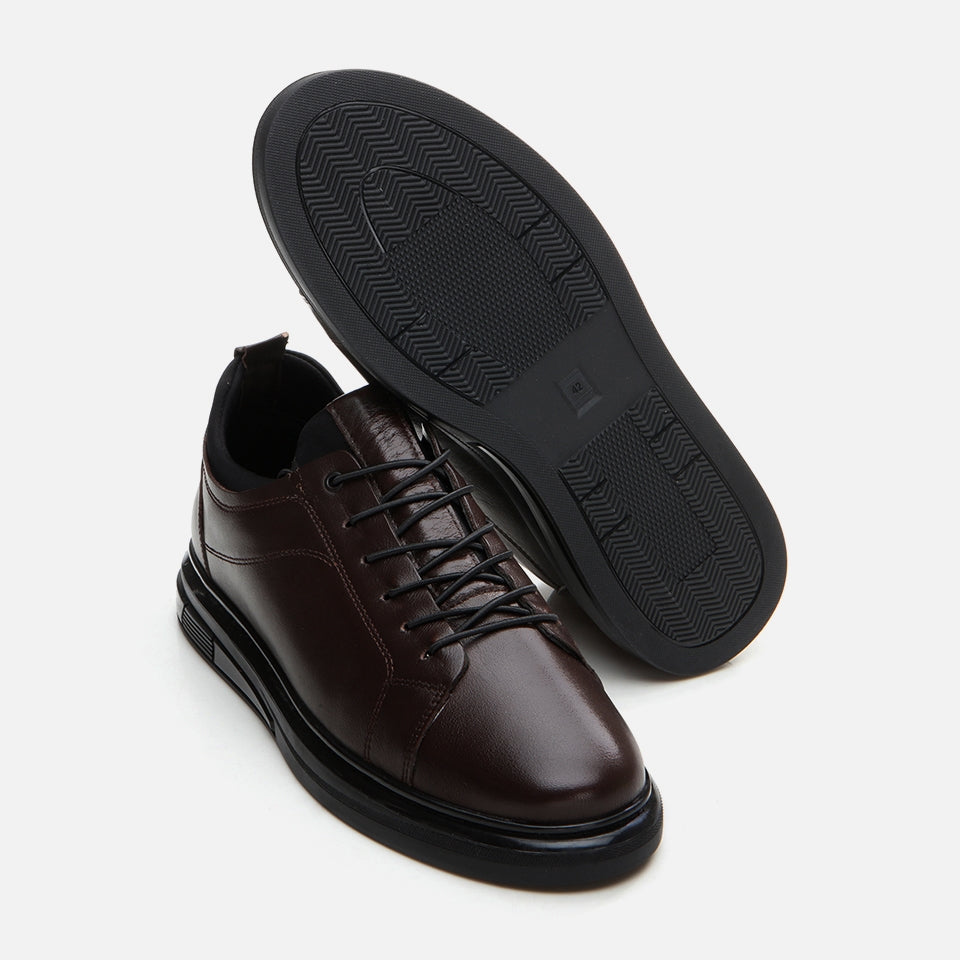 Best Genuine Leather Brown Men's Casual Shoes