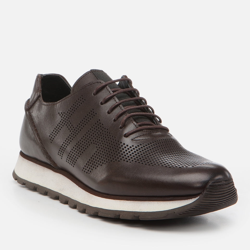 Best Genuine Leather Brown Men's Sports Shoes