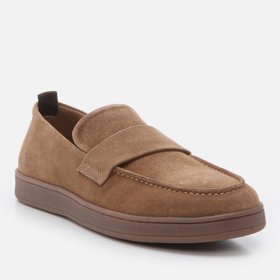 Genuine Leather Camel Men's Loafer