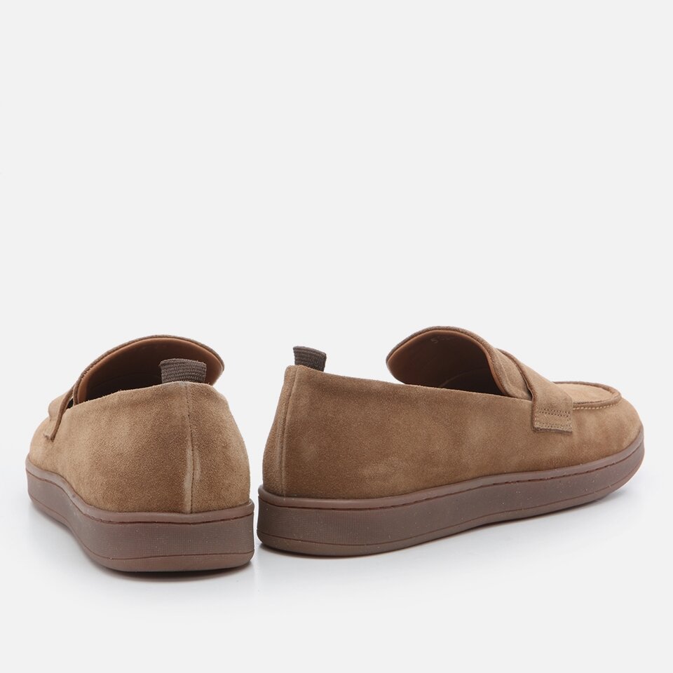 Genuine Leather Camel Men's Loafer