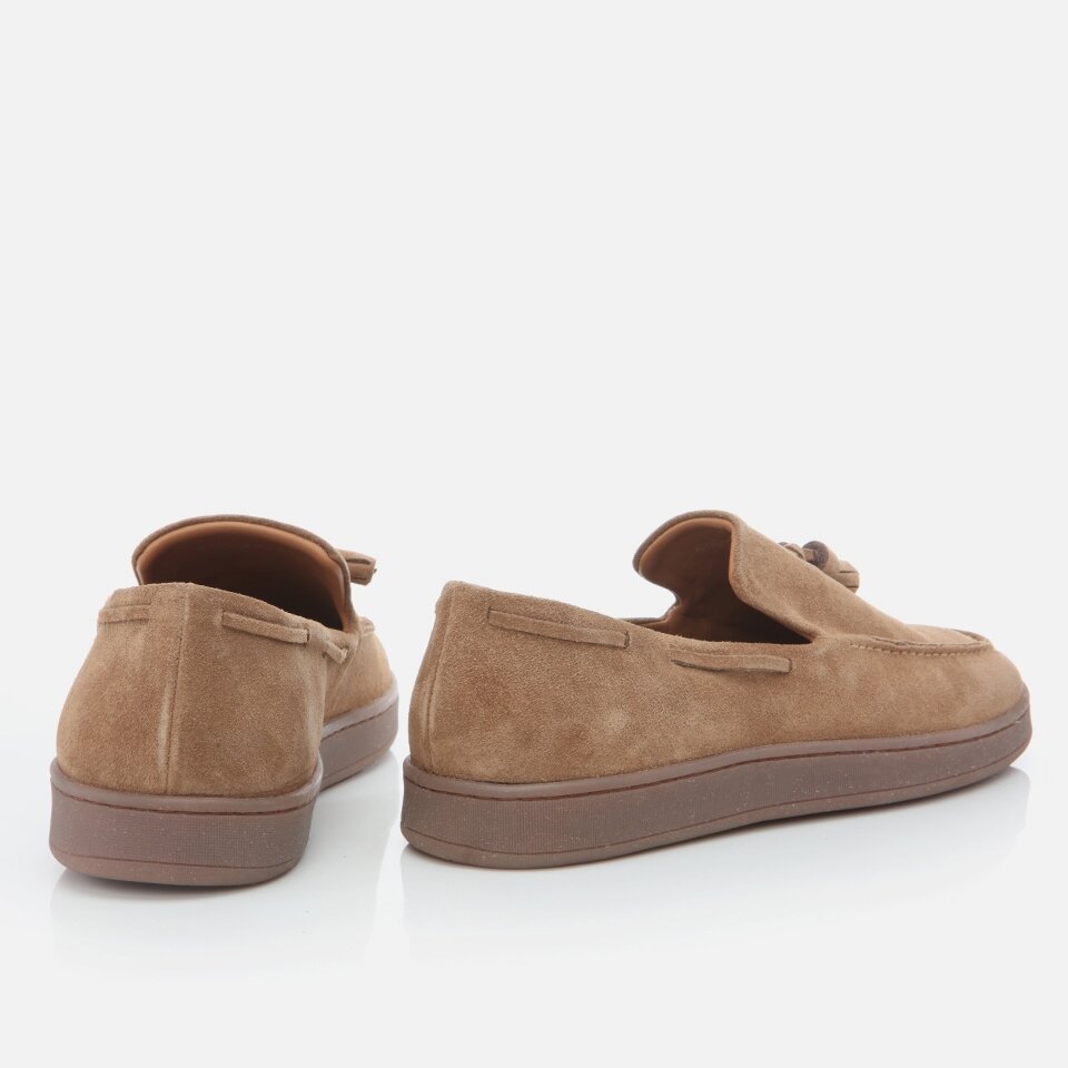 Genuine Leather Camel Men's Loafer