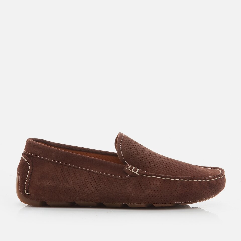 Genuine Leather Brown Men's Loafer