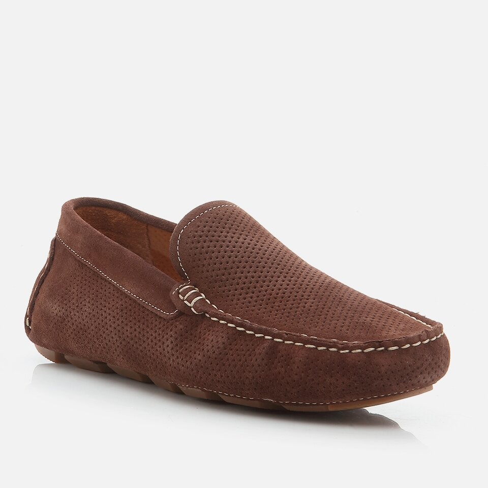 Genuine Leather Brown Men's Loafer
