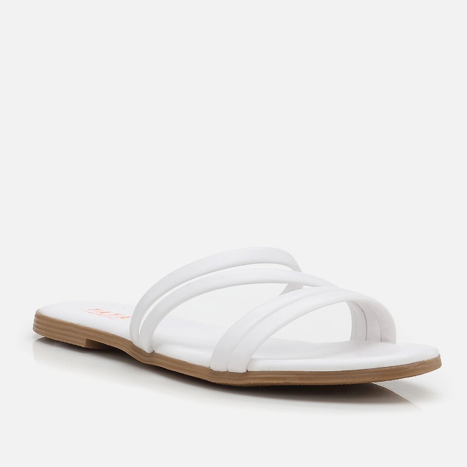 White Yaya Women's Slippers
