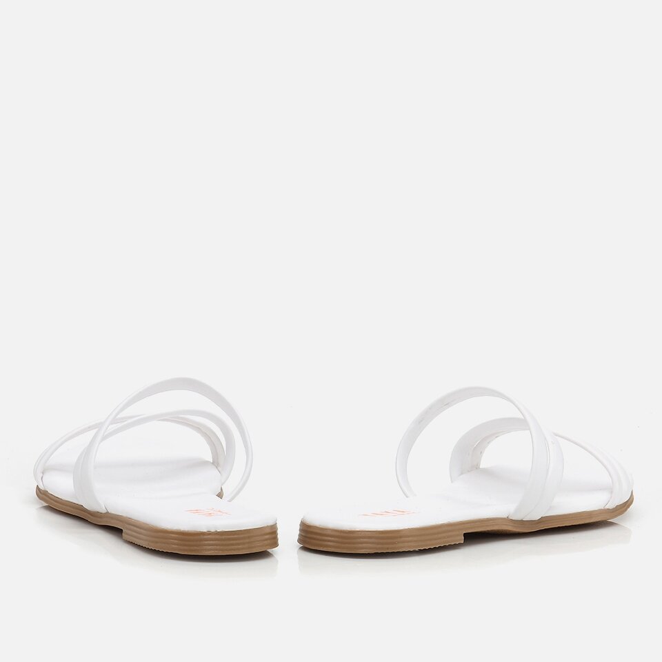 White Yaya Women's Slippers