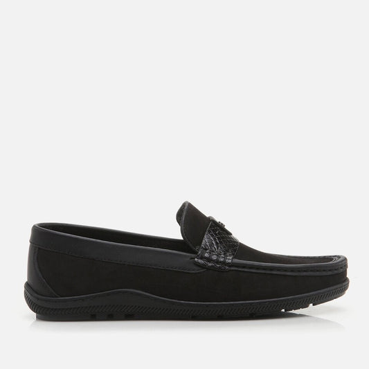 Best Genuine Leather Black Men's Loafer