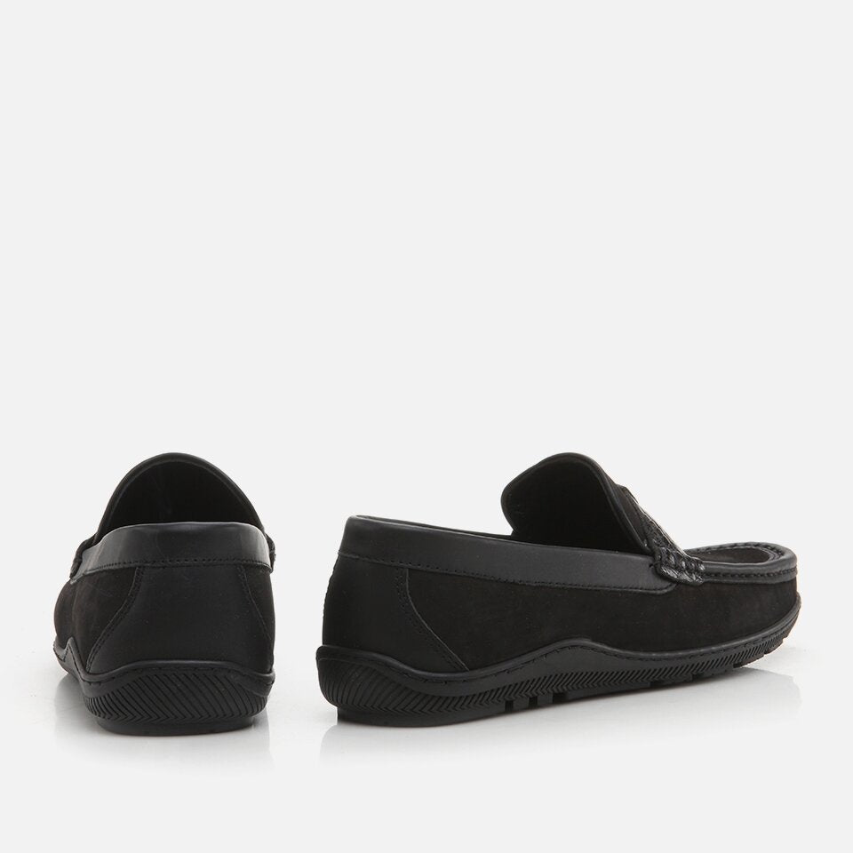 Best Genuine Leather Black Men's Loafer