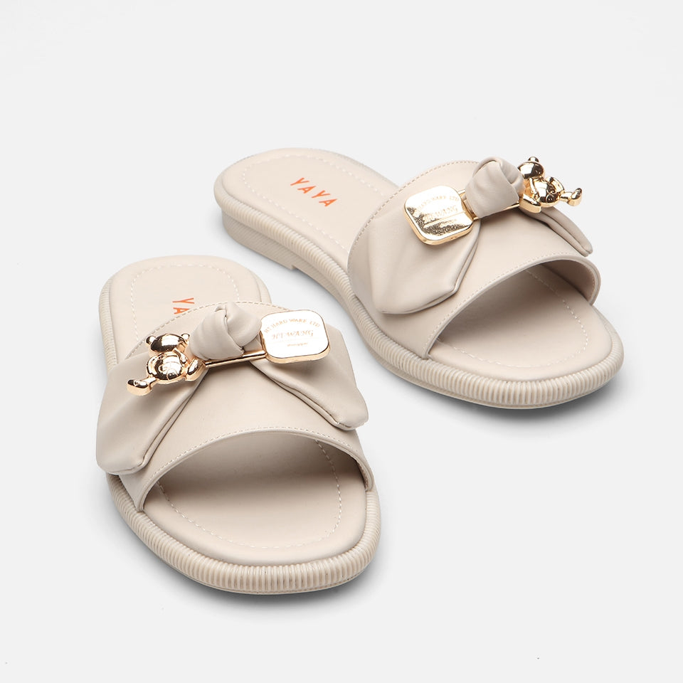 Best Beige Yaya Women's Slippers