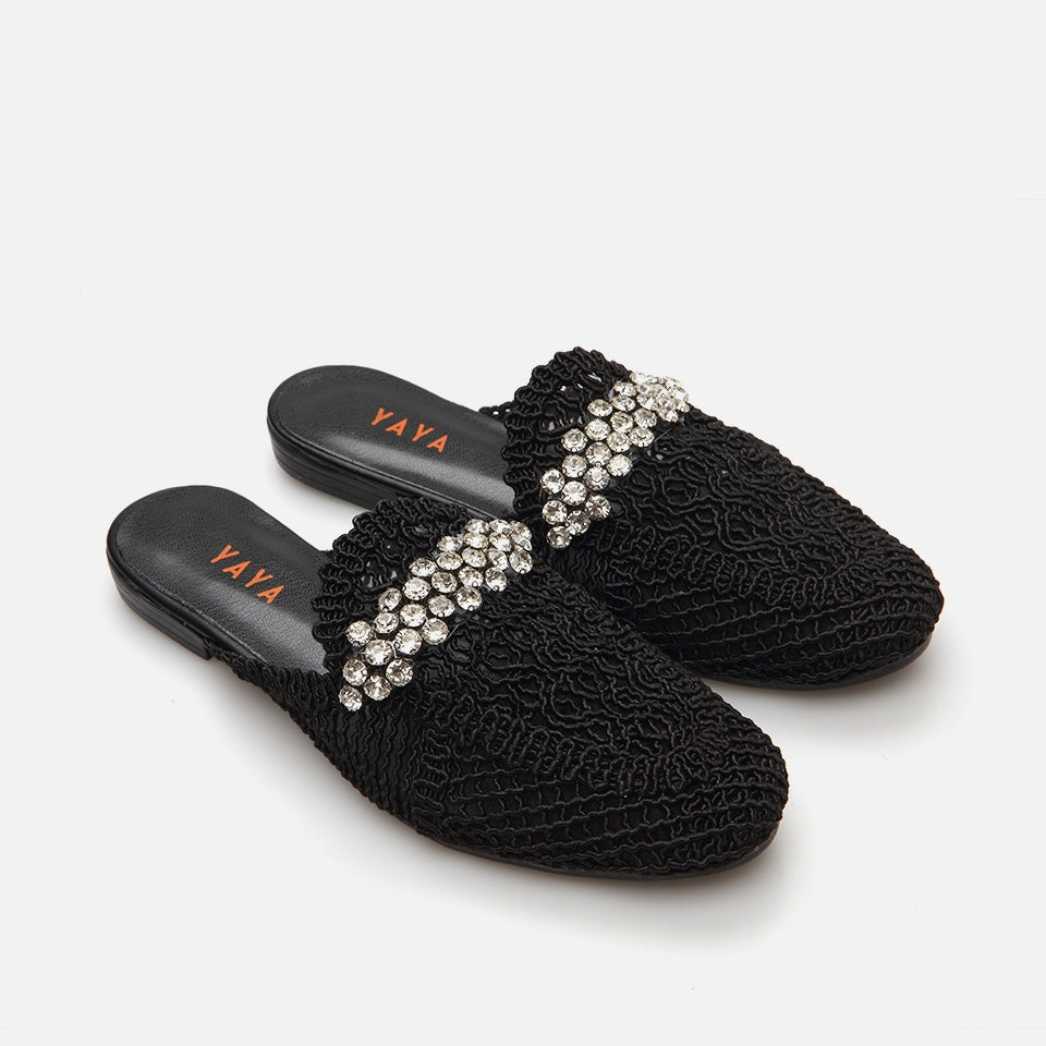 Black Yaya Women's Slippers