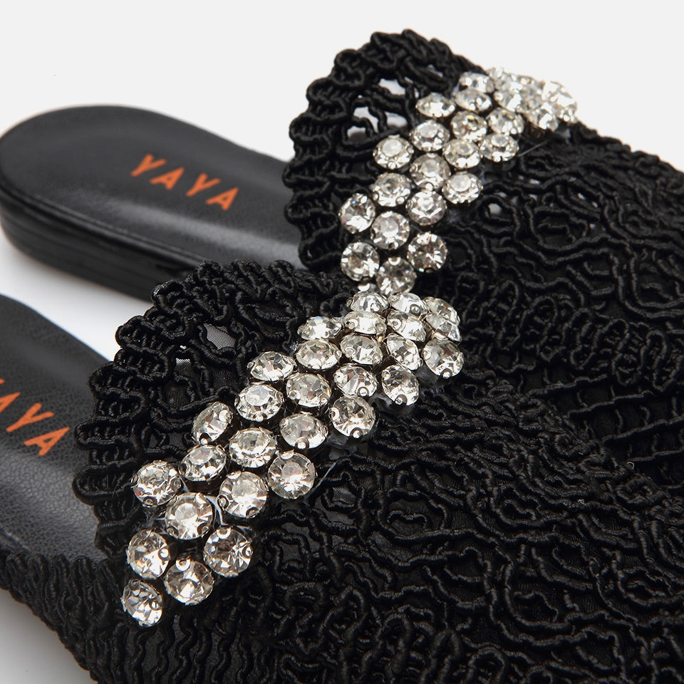 Black Yaya Women's Slippers