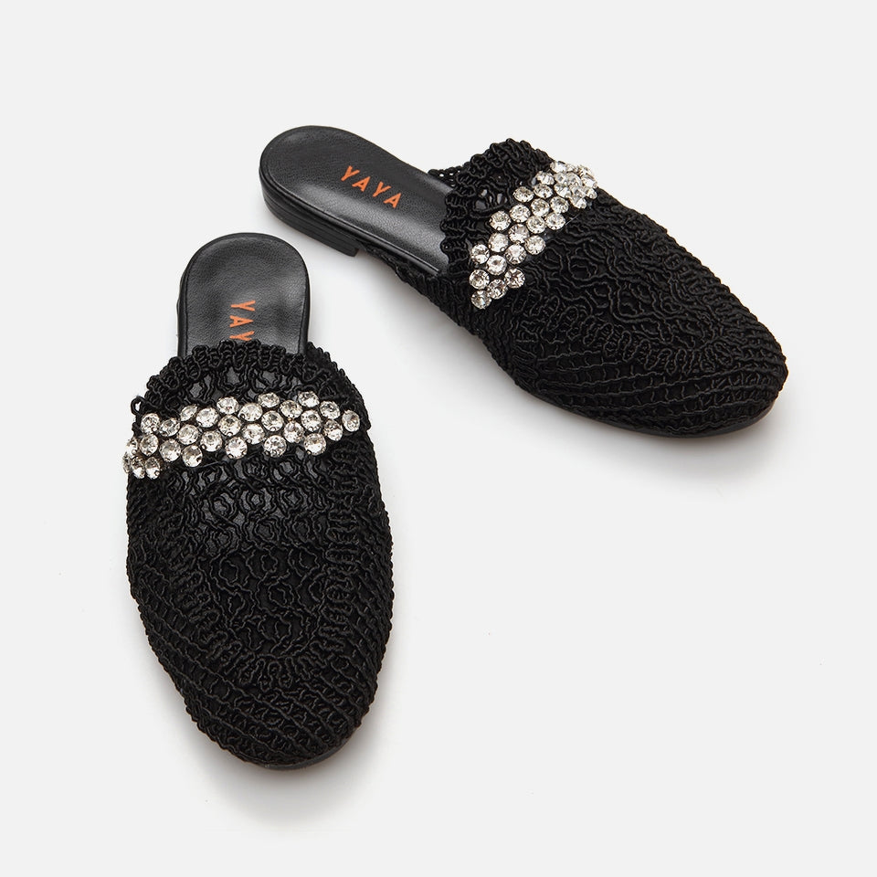 Black Yaya Women's Slippers