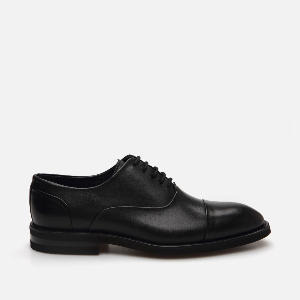 Best Genuine Leather Black Men's Classic Shoes