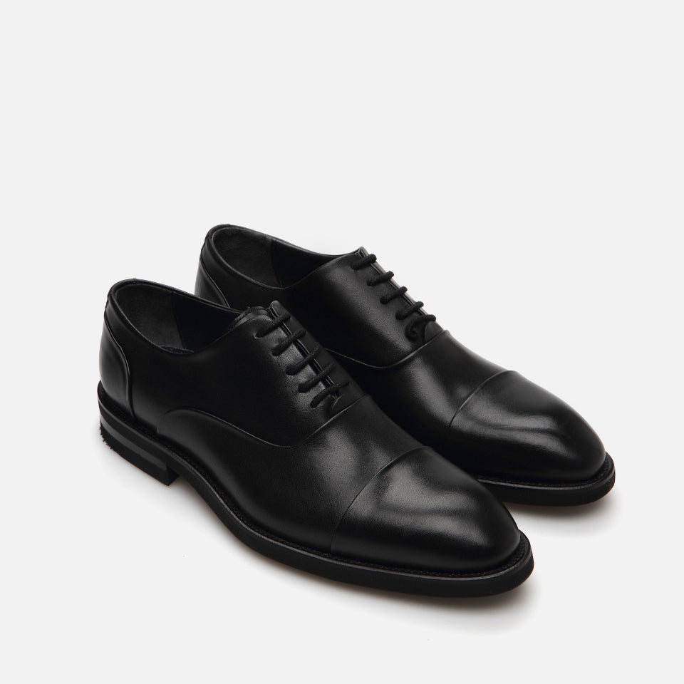 Best Genuine Leather Black Men's Classic Shoes