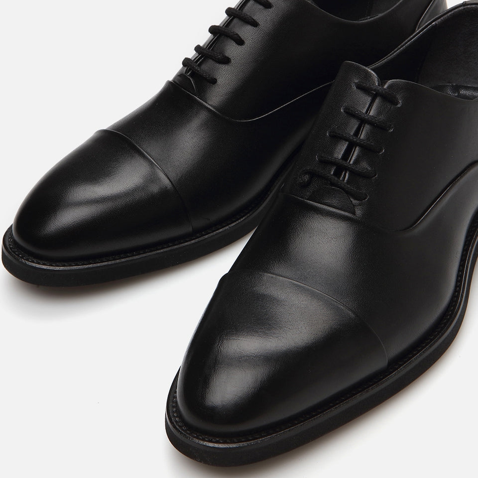 Best Genuine Leather Black Men's Classic Shoes