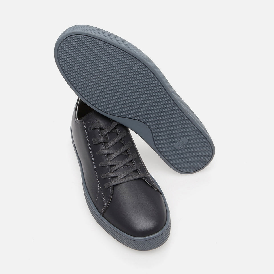 Genuine Leather Yaya Gray Men's Casual Shoes