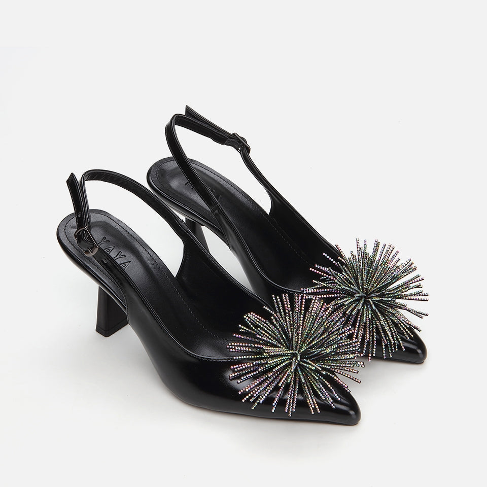 Black Yaya Women's Stiletto