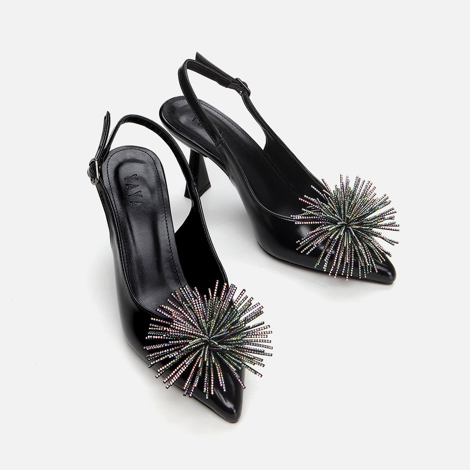 Black Yaya Women's Stiletto