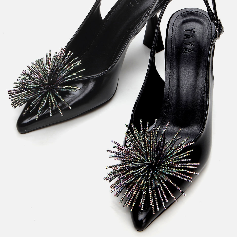 Black Yaya Women's Stiletto