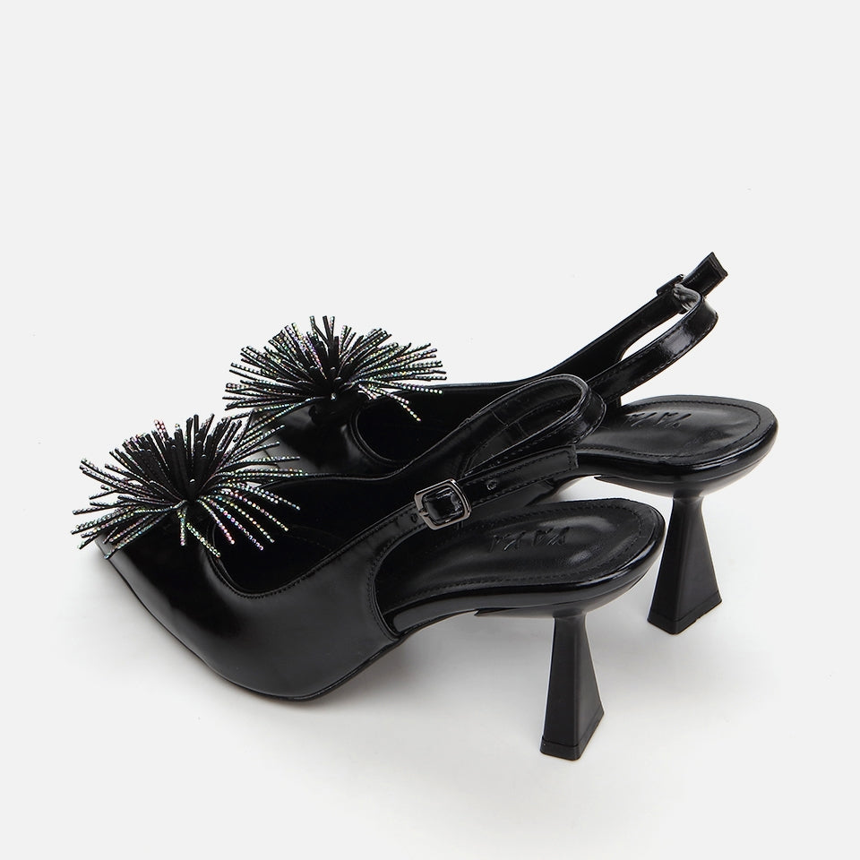 Black Yaya Women's Stiletto