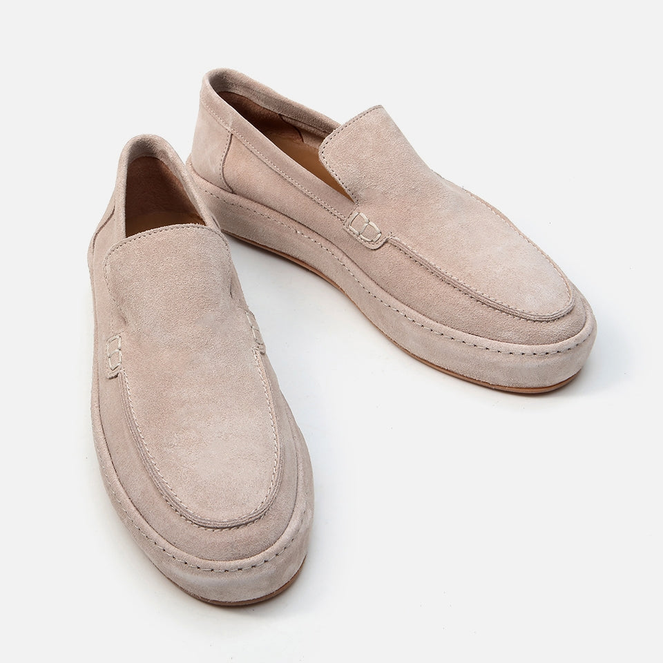 Best Genuine Leather Sand Beige Men's Loafer x Danilo Zanna