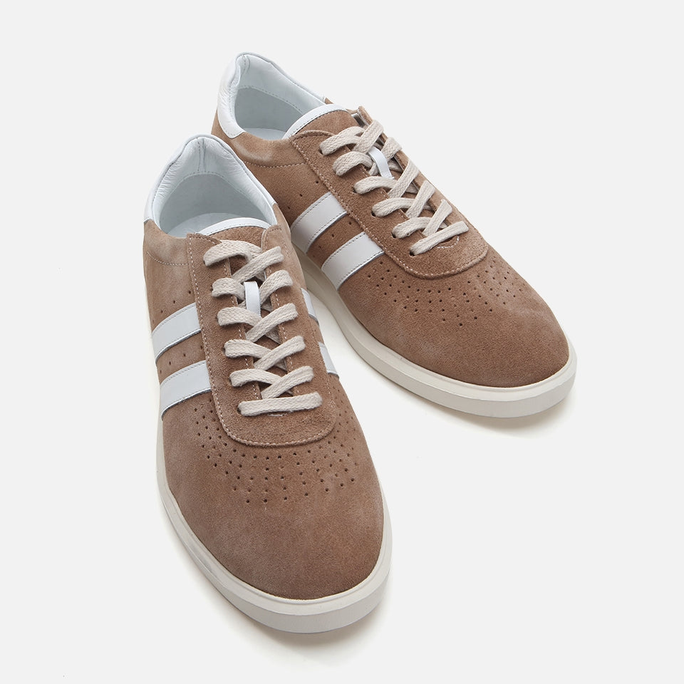 Genuine Leather Brown Men's Casual Shoes