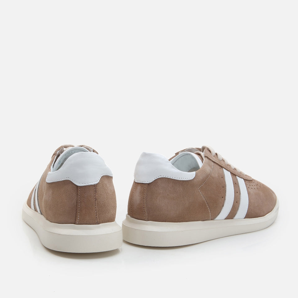 Genuine Leather Brown Men's Casual Shoes