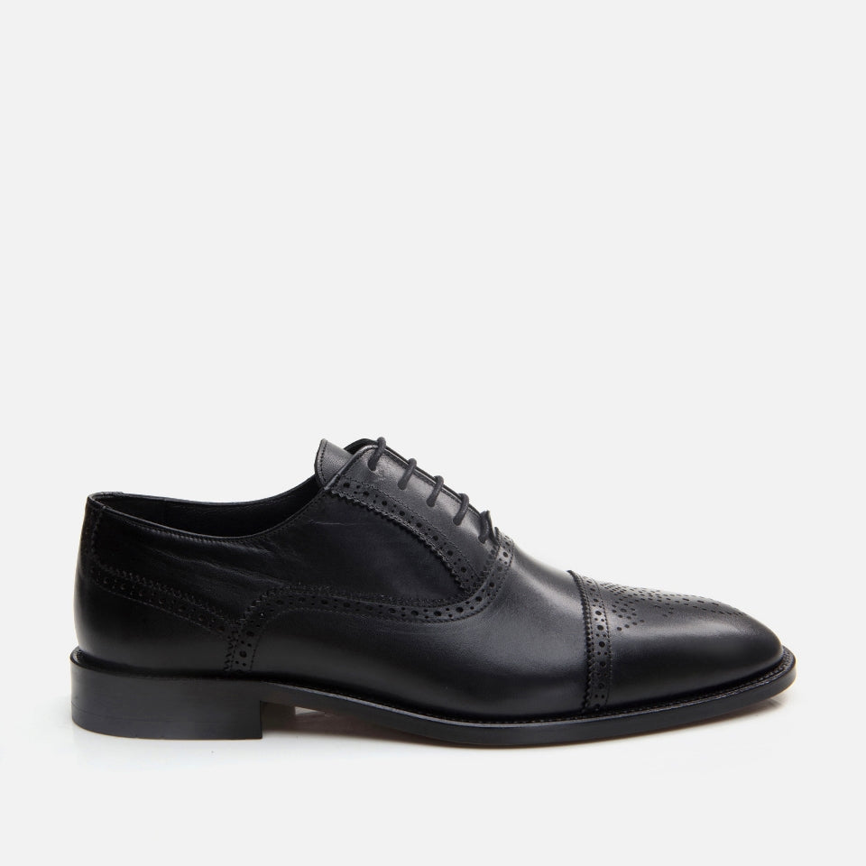 Best Genuine Leather Black Men's Classic Shoes