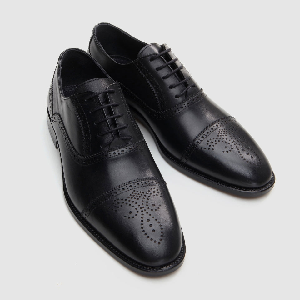 Best Genuine Leather Black Men's Classic Shoes