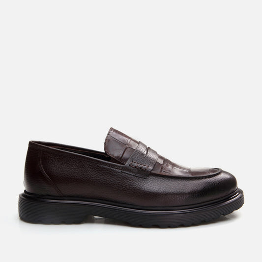 Best Genuine Leather Brown Men's Loafer