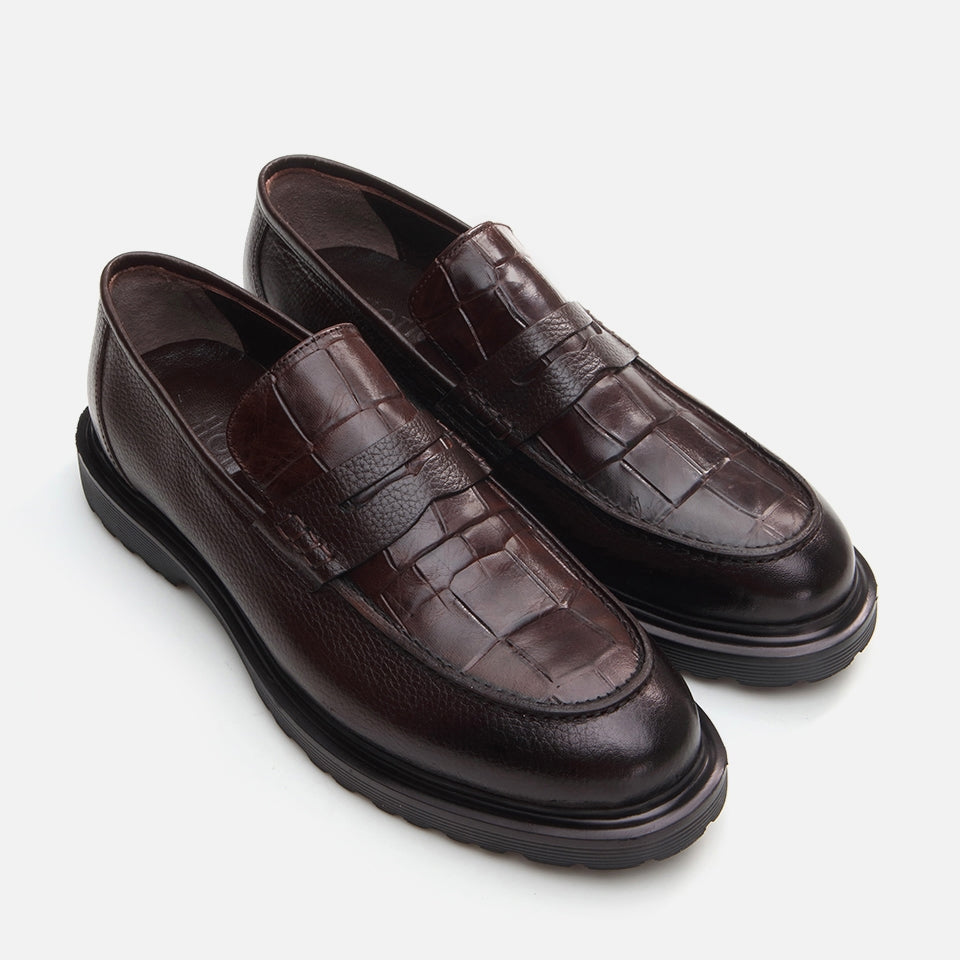Best Genuine Leather Brown Men's Loafer