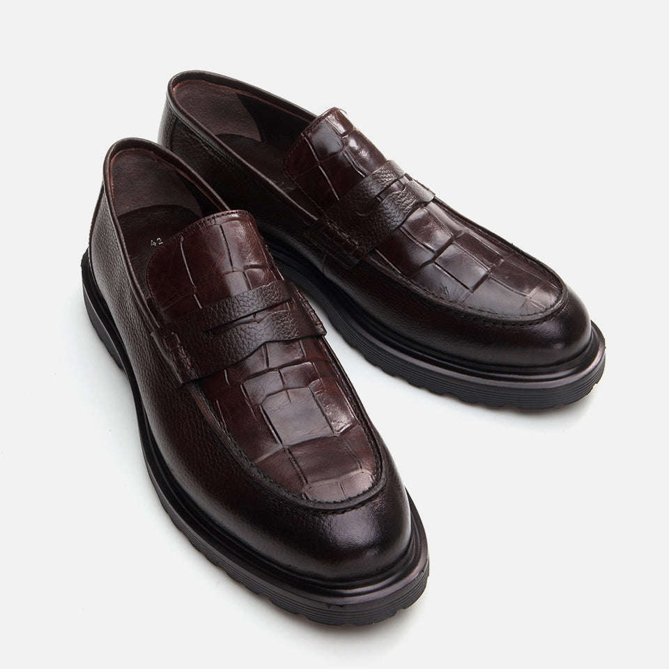 Best Genuine Leather Brown Men's Loafer