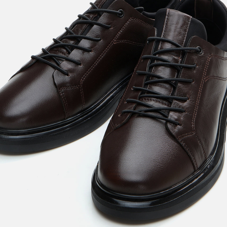 Best Genuine Leather Brown Men's Casual Shoes