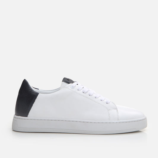 Genuine Leather White Men's Casual Shoes